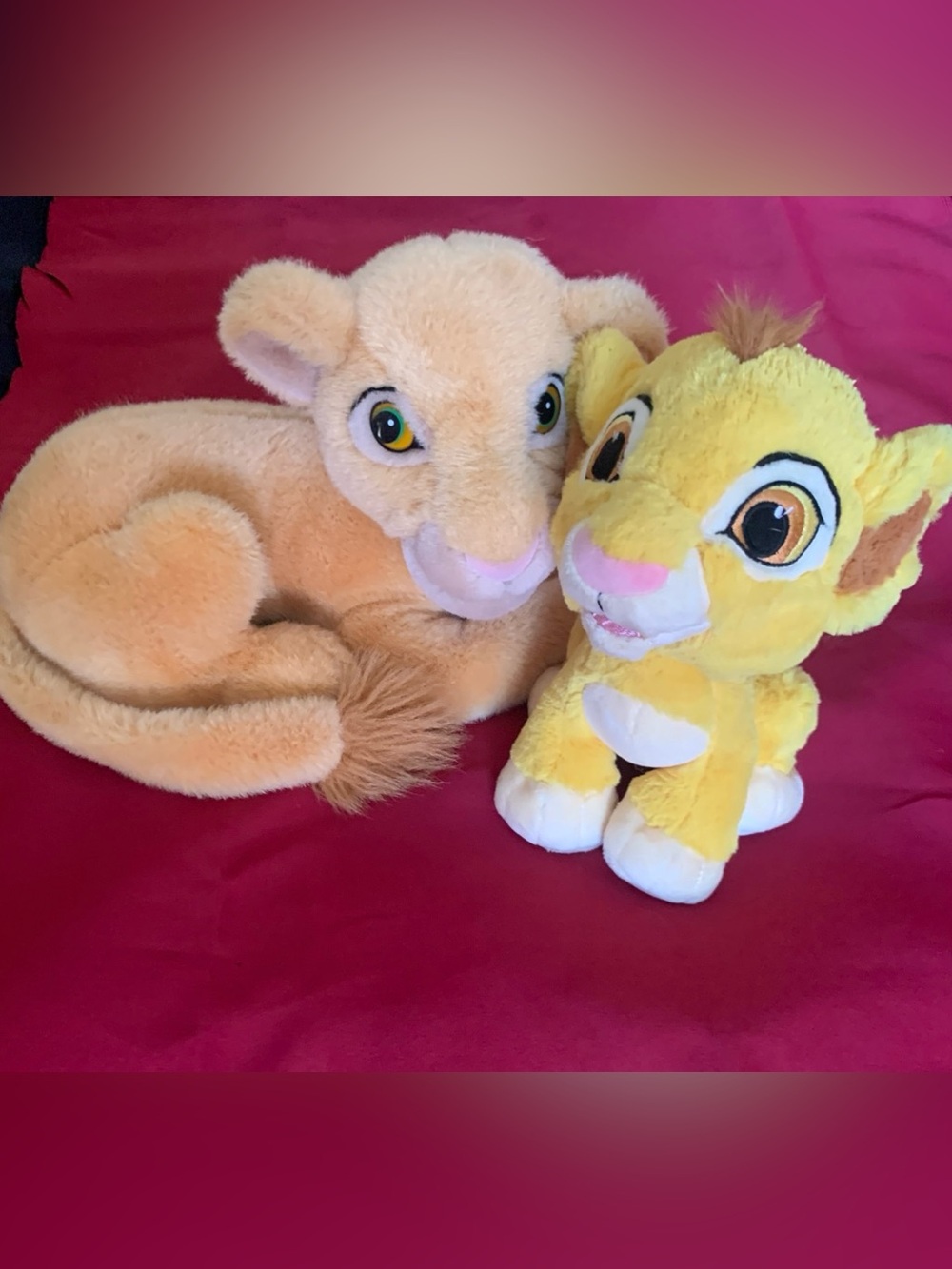Nala 21” & Simba 10” - Disney’s The Lion King Plush Animals